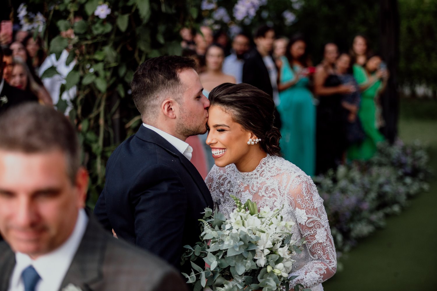 Candid wedding photography