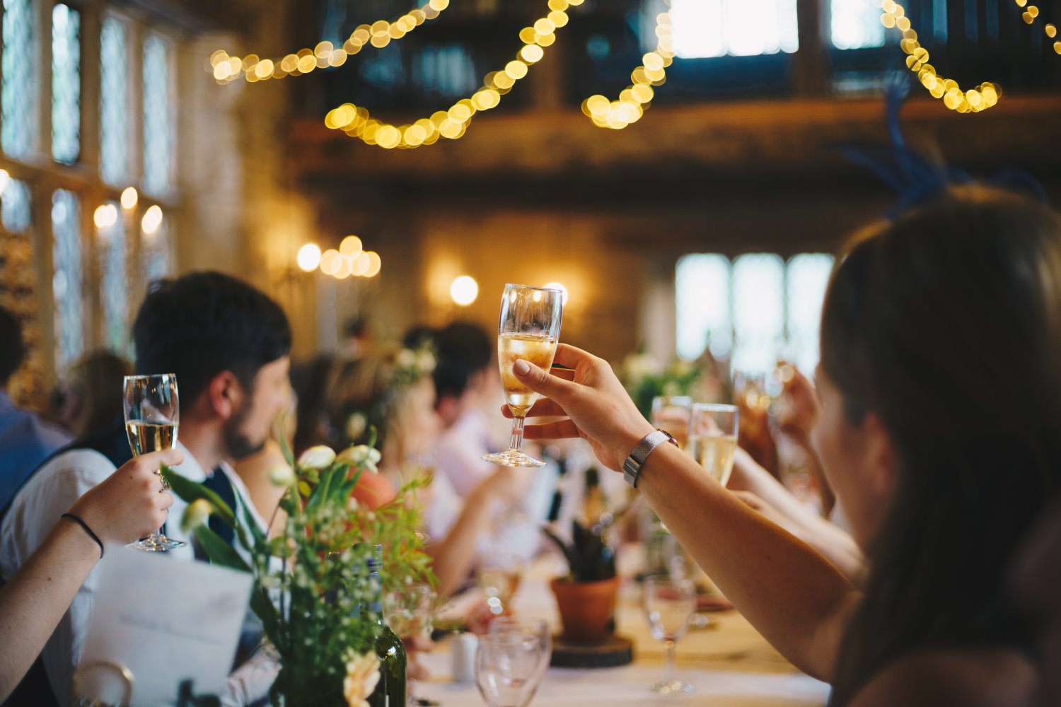 Candid wedding photography