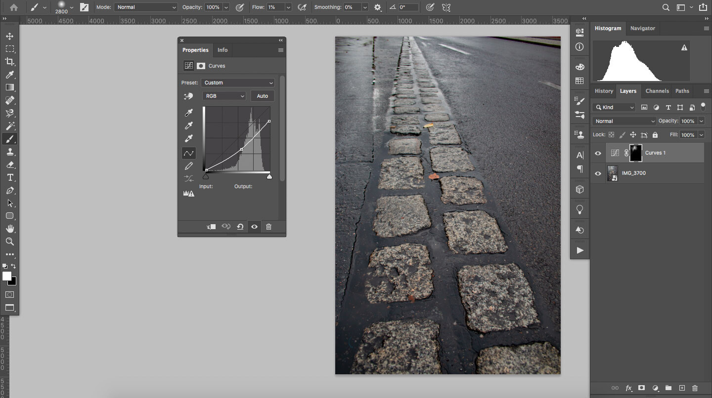 How to remove glare in Photoshop using dodge and burn
