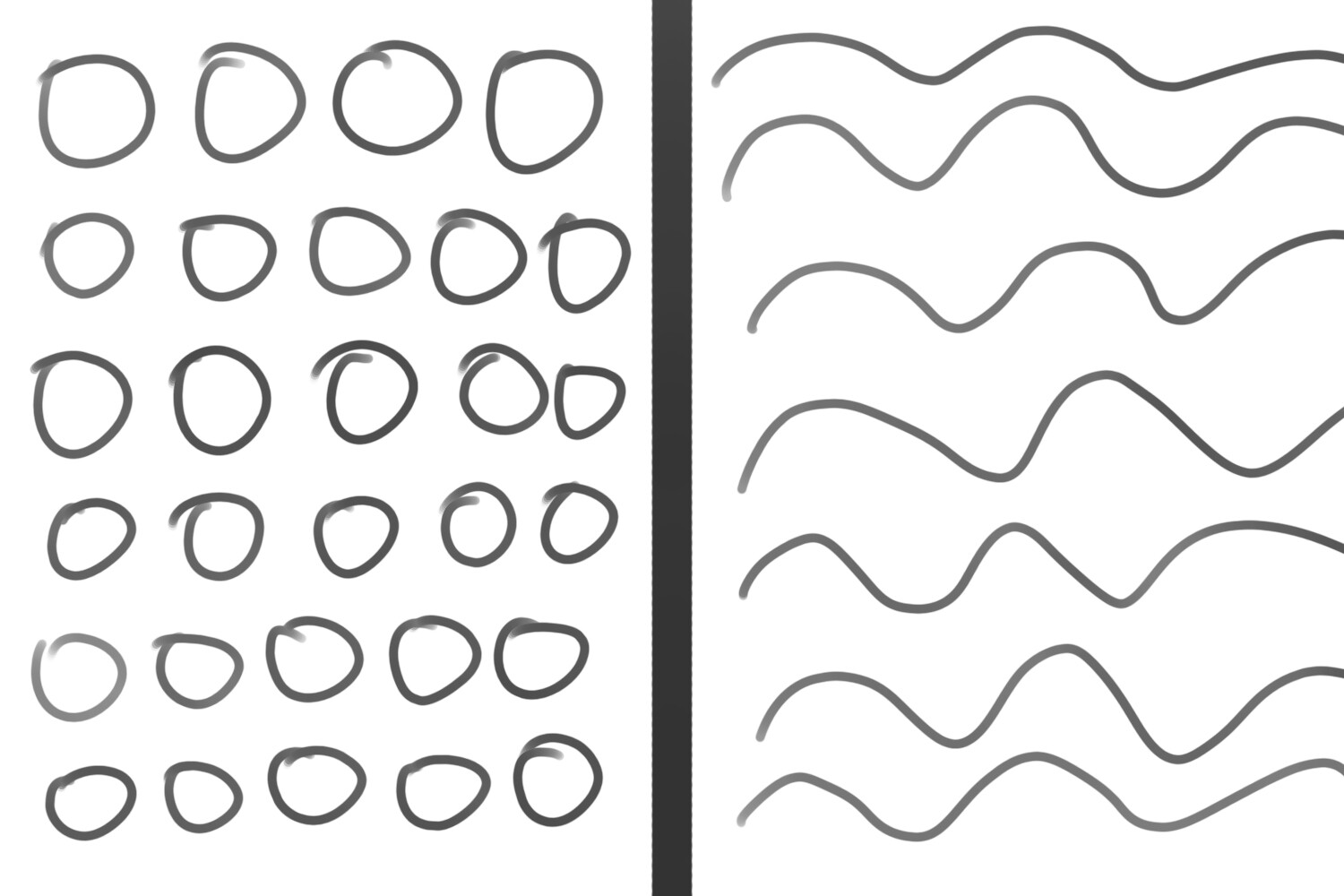 Practice using a graphics tablet as often as possible.